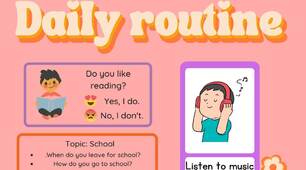 Daily routines. Флеш-картки на тему "Щоденна рутина" і картки для обговорення