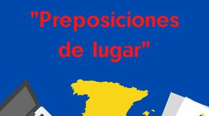 Preposiciones de lugar