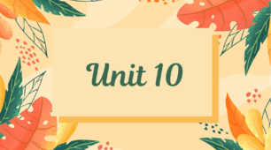 GE B2 / Unit 10 (ZNO Prep)