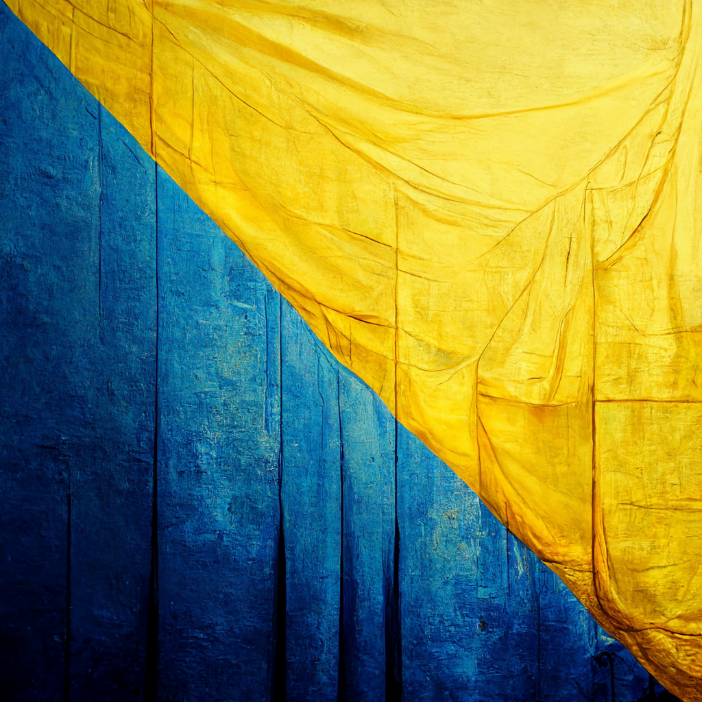 Синьо-жовті фони згенеровані нейромережею | Ілюстрації. Різне