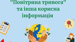 "Правила поведінки під час сигналу "Повітряна тривога""