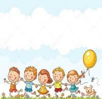 Children running drawing Vector Art Stock Images | Depositphotos