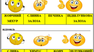 Інтерактивна вправа з біології 4-й Зайвий   8 клас
