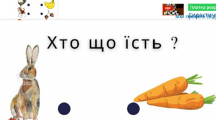 Тренуємо логіку. Хто що їсть?