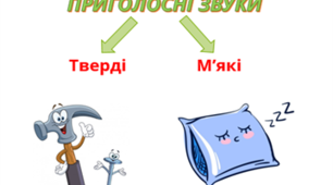 Розпізнаю м'які приголосні звуки