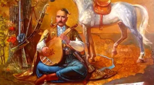 Українські історичні пісні. Пісні про звитяжну боротьбу козаків із турецько-татарськими нападниками («Зажурилась Україна», «Та, ой, як крикнув же козак Сірко») .  ТЛ: історичні пісні.