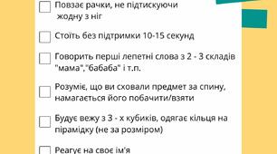 ГАЙД ДЛЯ БАТЬКІВ: експрес - діагностика розвитку дитини від 1 до 4 років