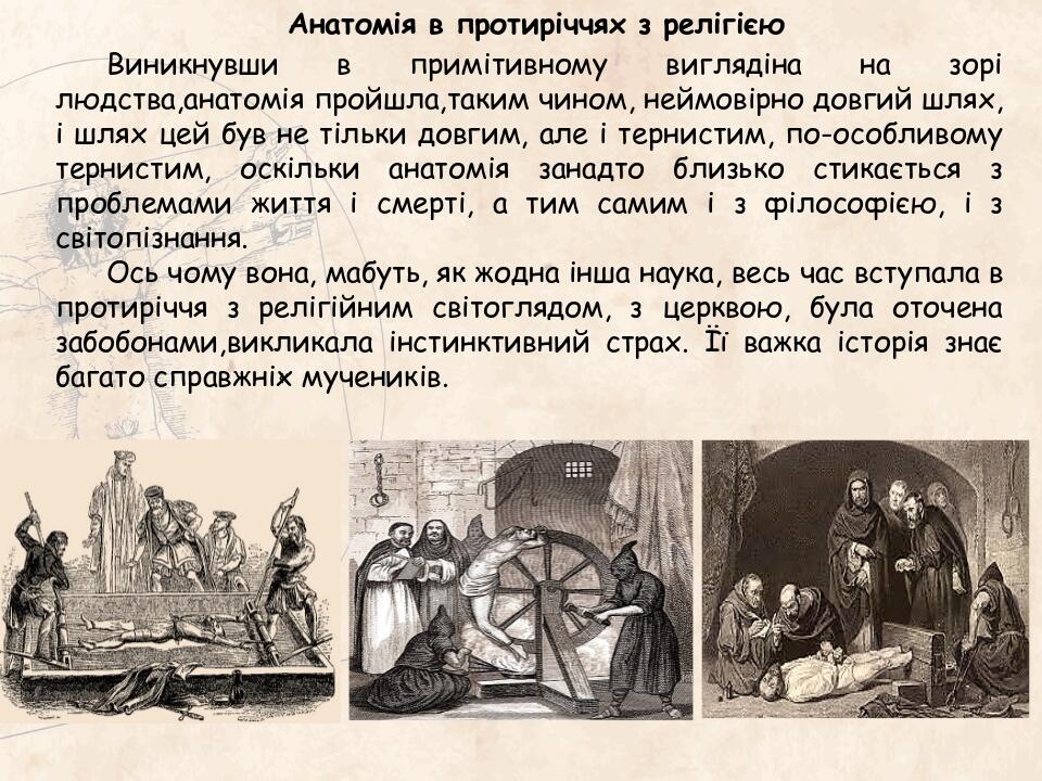 Виникнувши в примітивному виглядіна на зорі людства,анатомія пройшла,таким чином, неймовірно довгий шлях, і шлях цей був не тільки довгим, але і те...