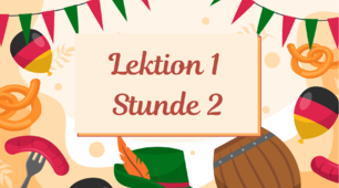 Lektion 1. Stunde 2. Lasst uns einander kennen lernen • Давайте знайомитися (НУШ 1 рік навчання)