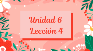 Unidad 6. Lección 4. Las actividades extraescolares