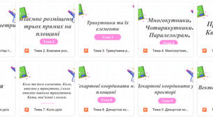 Презентації для підготовки до ЗНО (геометрія)