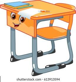 26,449 School desk cartoon Images, Stock Photos & Vectors | Shutterstock