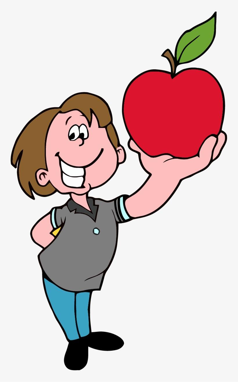 Download School Boy Apple Png Clipart - Boy With Apple Clipart PNG Image with No Background - PNGkey.com