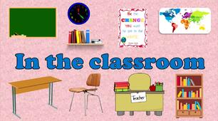 Classroom things and colours