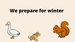 We prepare for winter Презентація озвучена