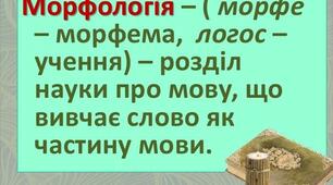 Частини мови