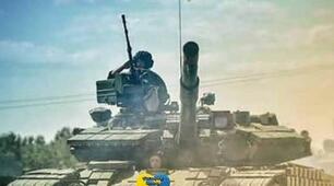Танкістам сьогодні всім вітання!