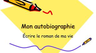 Mon autobiographie