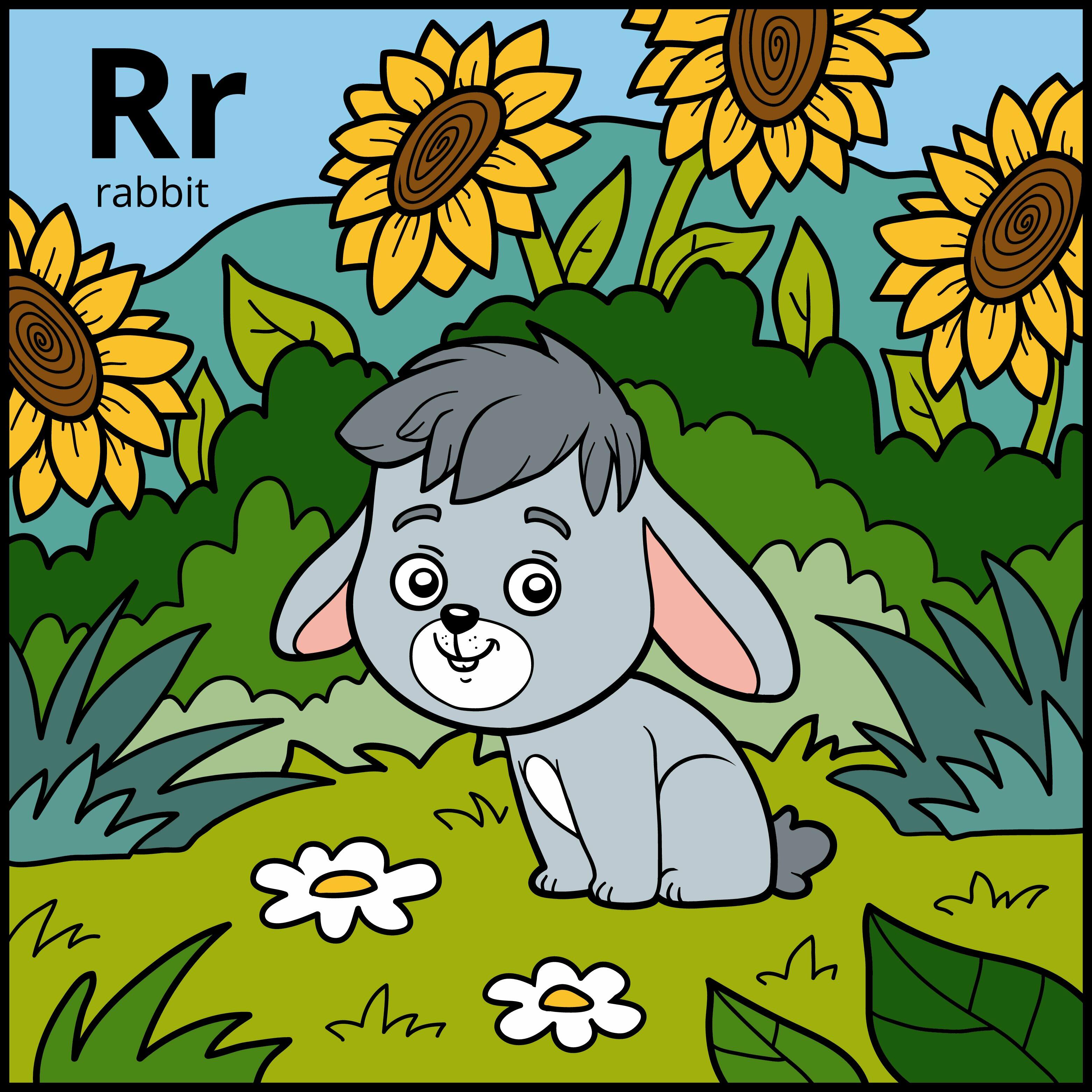 Colored English alphabet | Кольорова англійська абетка | Ілюстрації ...