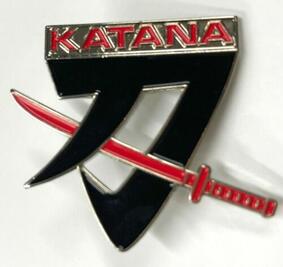 Suzuki Katana logo Hat pin badge B021001 | eBay