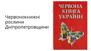 Презентація "Червонокнижні рослини Дніпропетровщини"