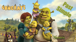 Past Simple | Shrek| Презентація - гра