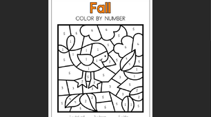 Autumn (Fall) | 14 розмальовок за номерами