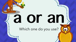 Неозначений артикль "a, an" Нуш