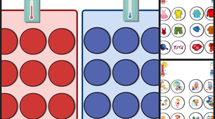 HOT AND COLD GAME