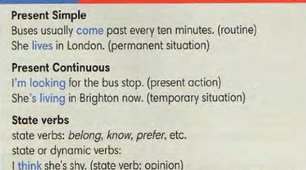1.2 Present Tenses