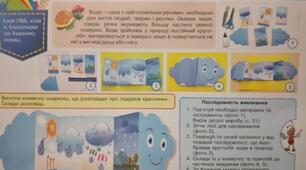 Конспект-конструктор уроку з дизайну і технологій 3 клас НУШ (Савченко) "Подорож дощової краплинки  "