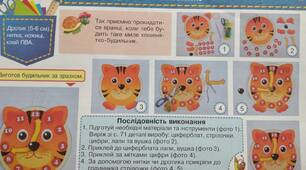 Конспект-конструктор уроку з дизайну і технологій 1 клас НУШ (Савченко) "Будильник-кошенятко"