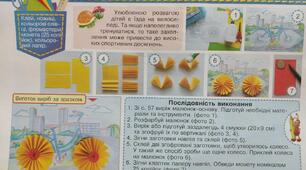 Конспект-конструктор уроку з дизайну і технологій 1 клас НУШ (Савченко) " Сідаємо на велосипед"