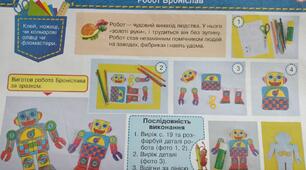 1 клас НУШ Дизайн і технології " Техніка, яка допомагає. Робот Броніслав"