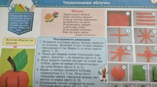 НУШ 2 клас "Червонощоке яблуко" Дизайн і технології