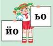 Буквосполучення ьо, йо | Шкільний довідник