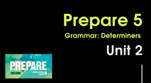 Prepare 5. Unit 2. Grammar: 