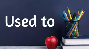 Used to + adjectives 10 form