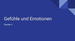 презентація для 9(5) класу урок 4 тема Gefühle und Emotionen
