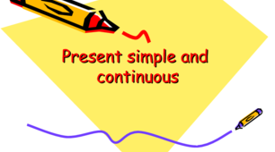Present Simple vs Present Continous A1