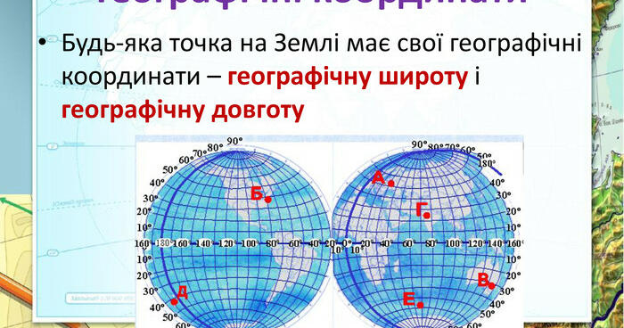 Що таке географічна карта