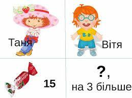 Задачі в малюнках 2 семестр | Тест з математики – «На Урок»