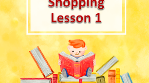 Презентація "Shopping. Lesson 1"