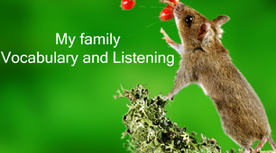 Презентація "My family. Vocabulary and Listening"