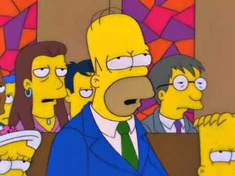 The Simpsons - The Best of Homer Being Bored - YouTube