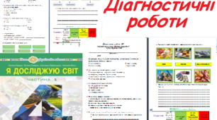Діагностичні роботи з Я досліджую світ 4 клас до підручника Н. Будна, Т. Гладюк, С. ЗаброцЬка, Н. Шост