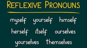 Reflexive pronouns