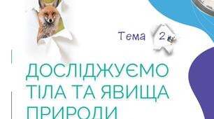 Календарне планування Теми 2 Досліджуємо тіла, речовини, явища