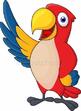 ᐈ Попугай ара - векторные изображения, рисунок попугай > скачать на Depositphotos® | Easy disney drawings, Cartoon birds, Deer cartoon