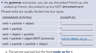 5.8 Phrasal Verbs